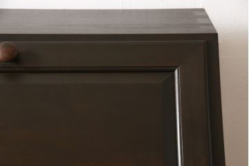 L型ビューローをリペア&カスタム!指定の位置に配線穴開け加工。(チェスト、引き出し、ヴィンテージ)