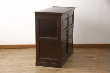 和タンスをリペア&カスタム!上段は台輪を、下段は天板を製作してそれぞれ取り付け。(チェスト、引き出し、洋服タンス)