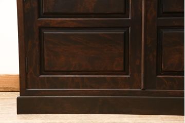 和タンスをリペア&カスタム!上段は台輪を、下段は天板を製作してそれぞれ取り付け。(チェスト、引き出し、洋服タンス)