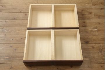 食器棚をリペア&カスタム!下段左側に棚板1枚製作し取り付け、棚ダボを2ヵ所追加。(キャビネット、戸棚、収納棚)