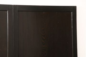 板戸4枚をリペア&カスタム!引手は加工し、1番使いやすい位置に取り付け。本体は現状の色味を活かして着色。(帯戸、引き戸)