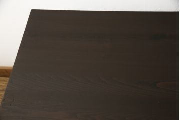 片袖デスクの見た目を変えずに綺麗にリペア!現状をベースに1トーン程落ち着いた色味に着色。(ワークデスク、机、在宅ワーク、在宅用)