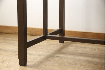 片袖デスクの見た目を変えずに綺麗にリペア!現状をベースに1トーン程落ち着いた色味に着色。(ワークデスク、机、在宅ワーク、在宅用)