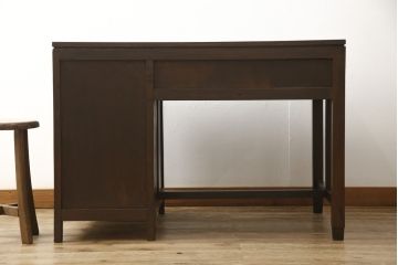 片袖デスクの見た目を変えずに綺麗にリペア!現状をベースに1トーン程落ち着いた色味に着色。(ワークデスク、机、在宅ワーク、在宅用)