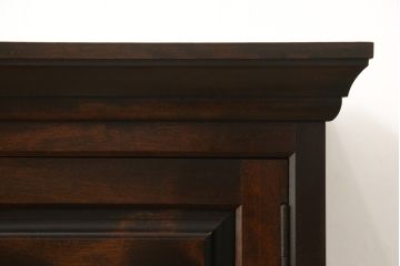 ローボードをリペア&カスタム!脚を取り付け、天板をリペア。新材使用の脚は、本体に合わせて着色。(収納棚、戸棚、サイドボード、テレビ台、テレビボード)