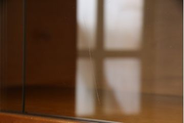 コーナーカウンターをリペア&カスタム!開き扉を新たに製作し、色味は既存の色に合わせた着色。(収納棚、カウンターテーブル)