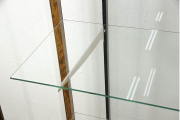 ガラスケースをリペア&カスタム!棚板、棚受けを新規製作。(ショーケース、陳列棚、飾り棚、店舗什器)