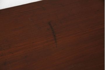 最上箪笥をリペア&カスタム!前面は現状の色味を活かしクリアワックス、側面と天板は現状の品物に合わせて1トーン程落ち着いた色に着色。(時代箪笥、桐たんす、和タンス、収納箪笥、引き出し、チェスト)