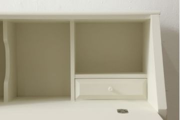 ライティングビューローをリペア&カスタム!色味は当店商品を参考にホワイトにペイント。(簿記机、在宅ワーク、在宅用ワークデスク、机、在宅ワーク、在宅用引き出し)
