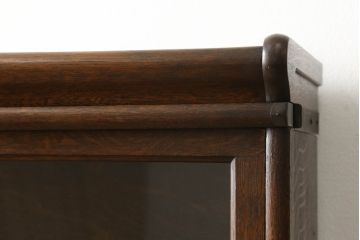 スタッキングブックケースをリペア&カスタム!3段から4段の造りに。色味は本体の色味に合わせ着色。(本箱、収納棚、戸棚、飾り棚)