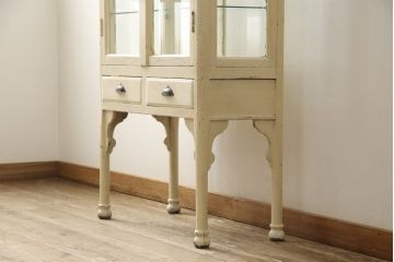 ケビントガラスケースをリペア&カスタム!錠と鍵を使用できるように加工。(飾り棚、陳列棚、収納棚、キャビネット)
