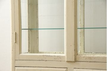 ケビントガラスケースをリペア&カスタム!錠と鍵を使用できるように加工。(飾り棚、陳列棚、収納棚、キャビネット)