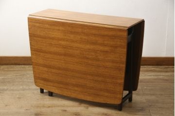 バタフライテーブルをリペア&カスタム!希望に合わせて脚をカット。(拡張式テーブル、ダイニングテーブル、ヴィンテージ)