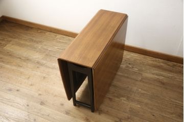 バタフライテーブルをリペア&カスタム!希望に合わせて脚をカット。(拡張式テーブル、ダイニングテーブル、ヴィンテージ)