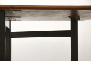 バタフライテーブルをリペア&カスタム!希望に合わせて脚をカット。(拡張式テーブル、ダイニングテーブル、ヴィンテージ)