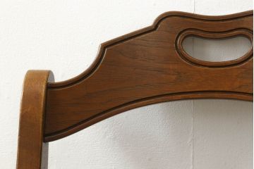 キャスター付きチェアをリペア&カスタム!座面をご希望の生地に張替え。本体は現状をベースにし、修繕箇所は本体と馴染ませて仕上げ。(サイドチェア、ダイニングチェア、ワークチェア、椅子、イス)