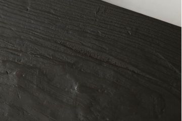 ロータイプ飾り棚をリペア&カスタム!下段背面に配線用の穴開け加工。取り外し可能な棚板を製作し、棚板の配線通し加工。(テレビ台、飾り台、ローボード、ヴィンテージ)