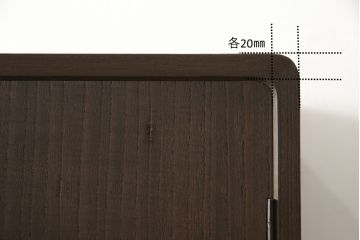 総桐箪笥をリペア&カスタム!色味は当店オーダー家具を参考にチェスナット系に着色。 (並厚、桐たんす、着物箪笥、和タンス、衣装箪笥、引き出し)