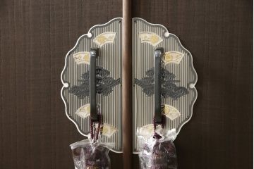 総桐箪笥をリペア&カスタム!色味は当店オーダー家具を参考にチェスナット系に着色。 (並厚、桐たんす、着物箪笥、和タンス、衣装箪笥、引き出し)