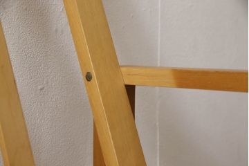 2人掛けソファをリペア&カスタム!背もたれと座面の生地を張替え、取り外せるファスナー仕様に。フレームは現状の色味を活かした色味で着色仕上げ。(2Pソファ、二人掛け)