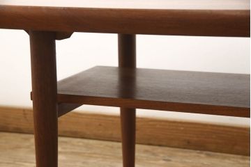 センターテーブルをリペア&カスタム!お客様のご希望に合わせて脚の高さが500mmになるようカット。(リビングテーブル、ローテーブル)