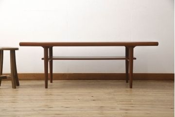 センターテーブルをリペア&カスタム!お客様のご希望に合わせて脚の高さが500mmになるようカット。(リビングテーブル、ローテーブル)