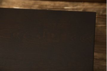 松本民芸家具の折り畳み式テーブルを変えずに奇麗にリペア!天板の塗装を剥離して輪ジミのできにくい塗料で再塗装。(ローテーブル、ちゃぶ台、文机、センターテーブル、折り畳み)