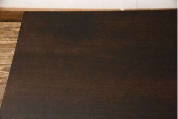 松本民芸家具の折り畳み式テーブルを変えずに奇麗にリペア!天板の塗装を剥離して輪ジミのできにくい塗料で再塗装。(ローテーブル、ちゃぶ台、文机、センターテーブル、折り畳み)