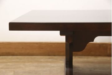 松本民芸家具の折り畳み式テーブルを変えずに奇麗にリペア!天板の塗装を剥離して輪ジミのできにくい塗料で再塗装。(ローテーブル、ちゃぶ台、文机、センターテーブル、折り畳み)