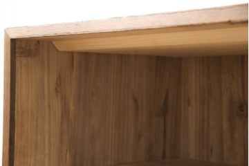 桐箪笥をリペア&カスタム!天板を補強し、金具をフラットに修正加工。自然な茶色に着色仕上げ。(ローボード、テレビ台、ローチェスト、引き出し、桐箪笥、桐たんす、収納箪笥、時代箪笥)