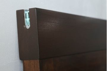 蔵戸をリペア&カスタム!リサイズし、引手・鍵・吊り金具を取り付け。ご希望の色味に着色仕上げ。(引き戸、玄関戸)
