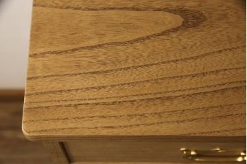 重ね総桐箪笥をリペア&カスタム!上段に国産桐材の天板の取り付け。上下段ともに木地色仕上げ。(桐たんす、総桐たんす、桐タンス、和たんす、引き出し、チェスト)