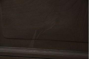 ガラス戸をリペア&カスタム!リサイズし平型戸車を取り付け。クリアガラスをはめ込み、木部はご希望の色味に着色仕上げ。(引き戸、建具)