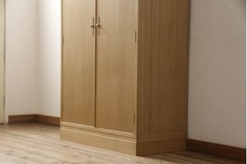 加茂総桐箪笥の見た目を変えずに綺麗にリペア!本来の美しさを活かした木地色仕上げ。(板盆付き、胴厚、桐たんす、洋服タンス、着物箪笥、和タンス)