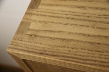 加茂総桐箪笥の見た目を変えずに綺麗にリペア!本来の美しさを活かした木地色仕上げ。(板盆付き、胴厚、桐たんす、洋服タンス、着物箪笥、和タンス)