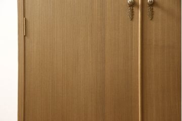 加茂総桐箪笥の見た目を変えずに綺麗にリペア!本来の美しさを活かした木地色仕上げ。(板盆付き、胴厚、桐たんす、洋服タンス、着物箪笥、和タンス)