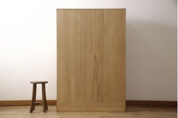 加茂総桐箪笥の見た目を変えずに綺麗にリペア!本来の美しさを活かした木地色仕上げ。(板盆付き、胴厚、桐たんす、洋服タンス、着物箪笥、和タンス)