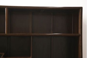 二段重ね箪笥をリペア&カスタム!引き出しの取っ手を交換し、全体を1トーン落ち着いた色味に着色仕上げ。(キャビネット、食器棚、収納棚、戸棚、飾り棚、茶棚)