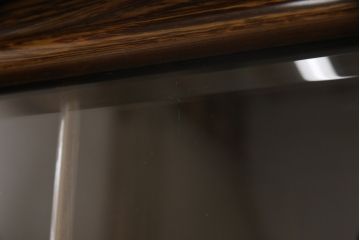 二段重ね箪笥をリペア&カスタム!引き出しの取っ手を交換し、全体を1トーン落ち着いた色味に着色仕上げ。(キャビネット、食器棚、収納棚、戸棚、飾り棚、茶棚)