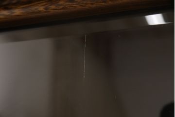 二段重ね箪笥をリペア&カスタム!引き出しの取っ手を交換し、全体を1トーン落ち着いた色味に着色仕上げ。(キャビネット、食器棚、収納棚、戸棚、飾り棚、茶棚)