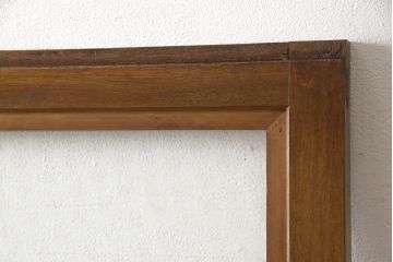 昭和中期のガラス戸をリペア&カスタム!上段は麻の葉模様のガラス、下段はクリアガラスに交換。(引き戸、建具)