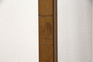 昭和中期のガラス戸をリペア&カスタム!上段は麻の葉模様のガラス、下段はクリアガラスに交換。(引き戸、建具)
