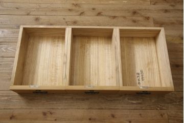 加茂桐箪笥をリペア&カスタム!高品質リペアを施し、台輪を新たに製作。木地色仕上げ。(胴厚、四方丸、総桐たんす、着物箪笥、衣装タンス、和タンス)