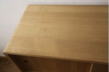 加茂桐箪笥をリペア&カスタム!高品質リペアを施し、台輪を新たに製作。木地色仕上げ。(胴厚、四方丸、総桐たんす、着物箪笥、衣装タンス、和タンス)