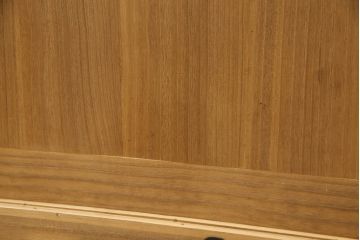 総桐箪笥をリペア&カスタム!天板と底板を補強。全体を自然な木地色仕上げ。(戸棚、収納棚、サイドボード、桐箪笥、桐たんす、ローボード)