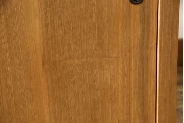総桐箪笥をリペア&カスタム!天板と底板を補強。全体を自然な木地色仕上げ。(戸棚、収納棚、サイドボード、桐箪笥、桐たんす、ローボード)