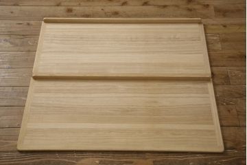 加茂総桐箪笥の見た目を変えずに綺麗にリペア!本来の美しさを活かした木地色仕上げ。(桐たんす、着物箪笥、引き出し、衣装タンス、和箪笥)