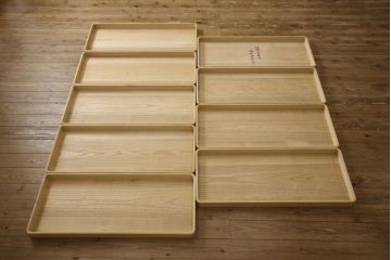 加茂総桐箪笥の見た目を変えずに綺麗にリペア!本来の美しさを活かした木地色仕上げ。(桐たんす、着物箪笥、引き出し、衣装タンス、和箪笥)