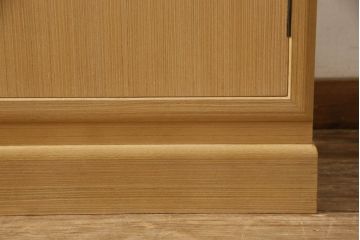 加茂総桐箪笥の見た目を変えずに綺麗にリペア!本来の美しさを活かした木地色仕上げ。(桐たんす、着物箪笥、引き出し、衣装タンス、和箪笥)