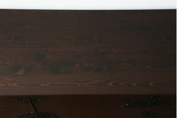 岩谷堂箪笥のテレビ台をリペア&カスタム!天板と足を新たに取り付け、全体を1トーン落ち着い色味に着色仕上げ。(サイドボード、リビングボード、テレビボード、着物箪笥、引き出し)